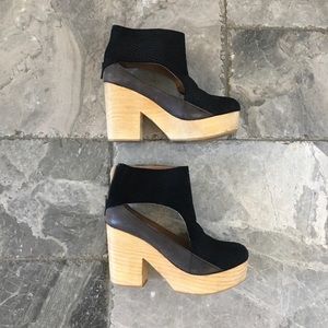 Free People Wooden Clogs